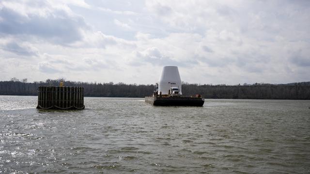 NASA image: Evolved adapter for NASA SLS rocket readied for testing at Marshall photo 1
